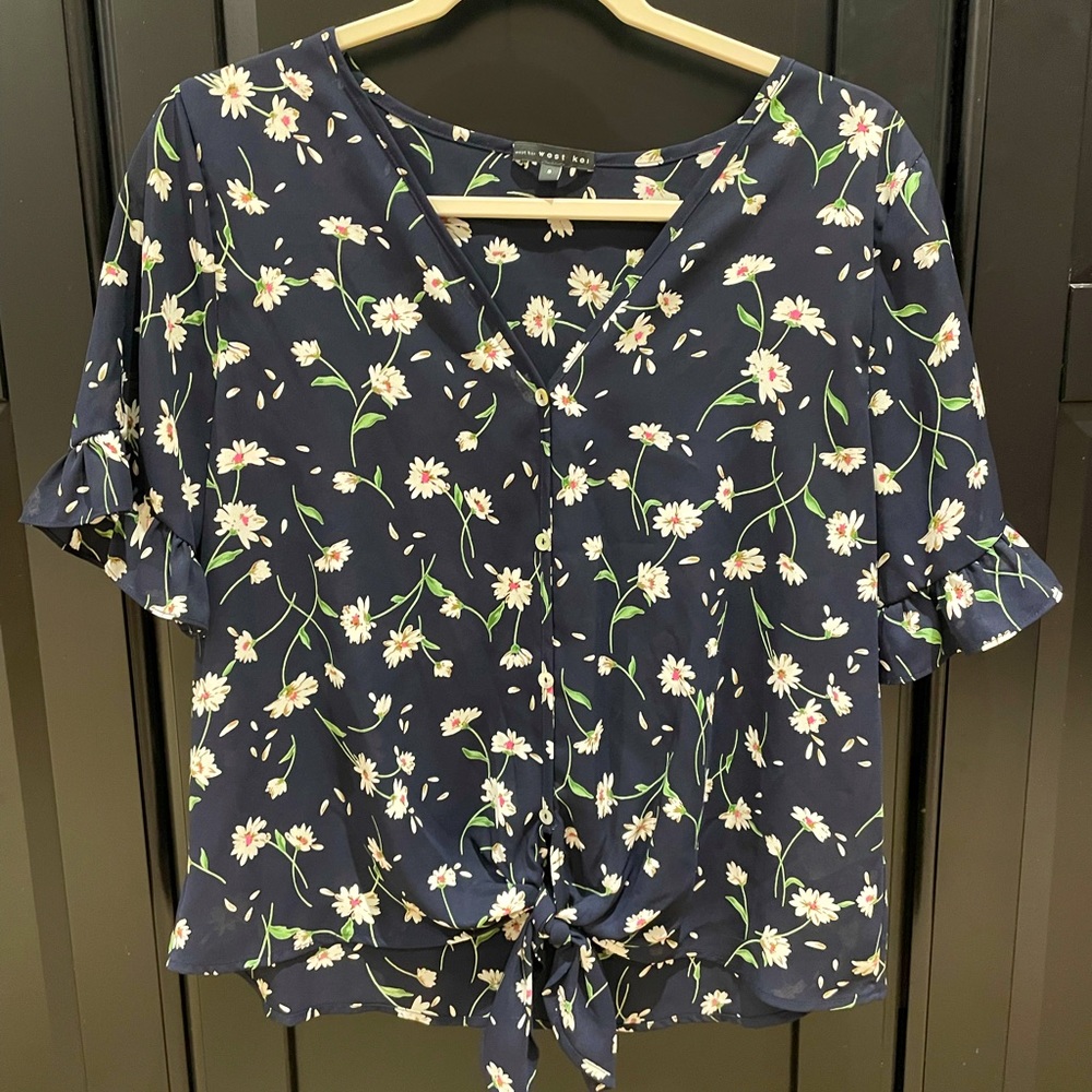 Floral Flowy Blouse